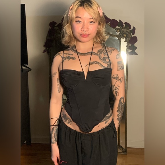 Miaou corset top! - Picture 2 of 2